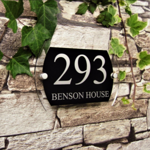 pagal užsakymą plaukiojantis modernus viešbučio biuras namų pasveikinimo adreso ženklai durų numeris dekoratyvinės plokštės Akrilo namo numerio ženklo lentelė