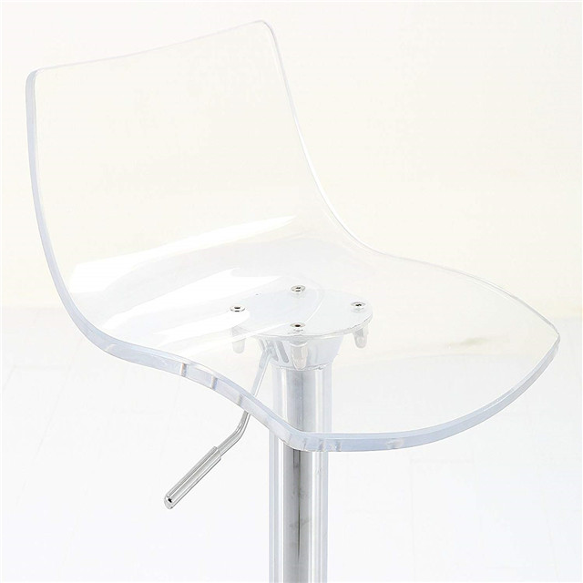 שקוף קריסטל פלסטיק עיצוב מודרני חוצות מלון ססגוני בר ילדים חתונה כיסא אוכל שקוף אקרילי