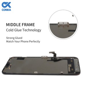 Prìs Slàn-reic TC Factory Soft Oled Screen Replace for IPhone 14