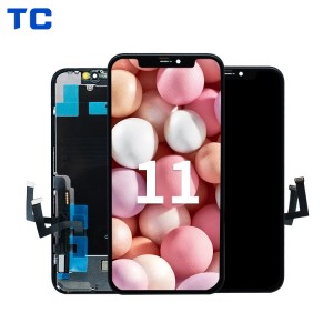 IPhone 11 සංදර්ශකය සඳහා TC කර්මාන්තශාලා තොග TFT තිර ආදේශනය