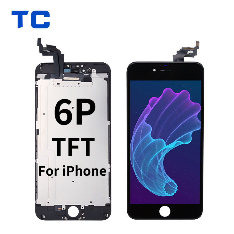 Hurtownia fabryczna dostawcy ekranu IPhone 6P TFT LCD z wyróżnionym obrazem małych części