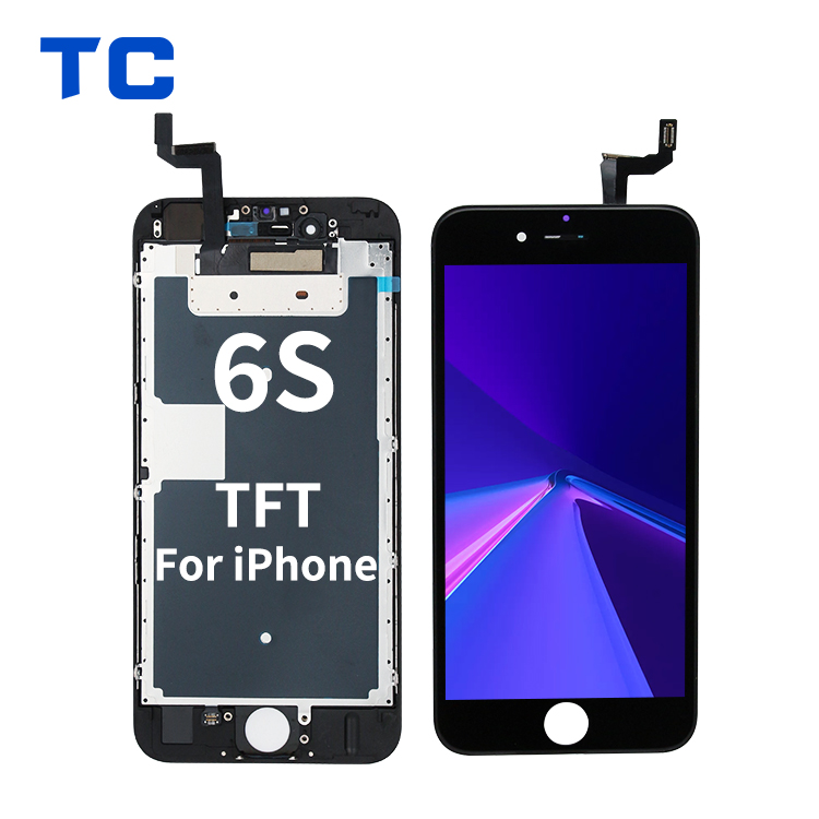 Kilang Borong Untuk pembekal Skrin Paparan LCD TFT IPhone 6S dengan Imej Pilihan Bahagian Kecil