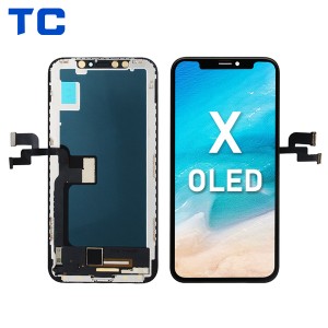TC Factory លក់ដុំ តំលៃ Soft Oled Screen Replacement For IPhone All Model Display
