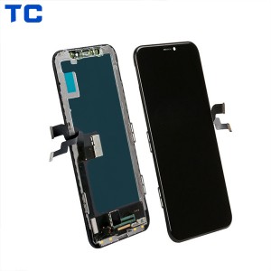 TC Pabrik Grosir Ponsel Layar Incell kanggo iPhone Kabeh Model Tampilan Pengganti kanggo iPhone 11 XR XS XS max