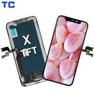 TC 100% Diuji TFT Mobile Phone Lcd Tampilan Layar Kanggo Iphone Kabeh Model Panggantos