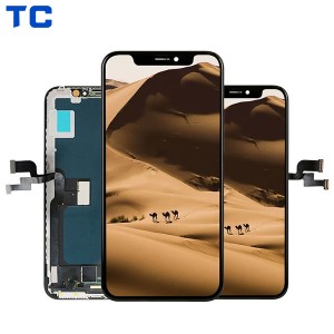 ʻO TC Factory Wholesale TFT Screen Replacement No IPhone X Hōʻike