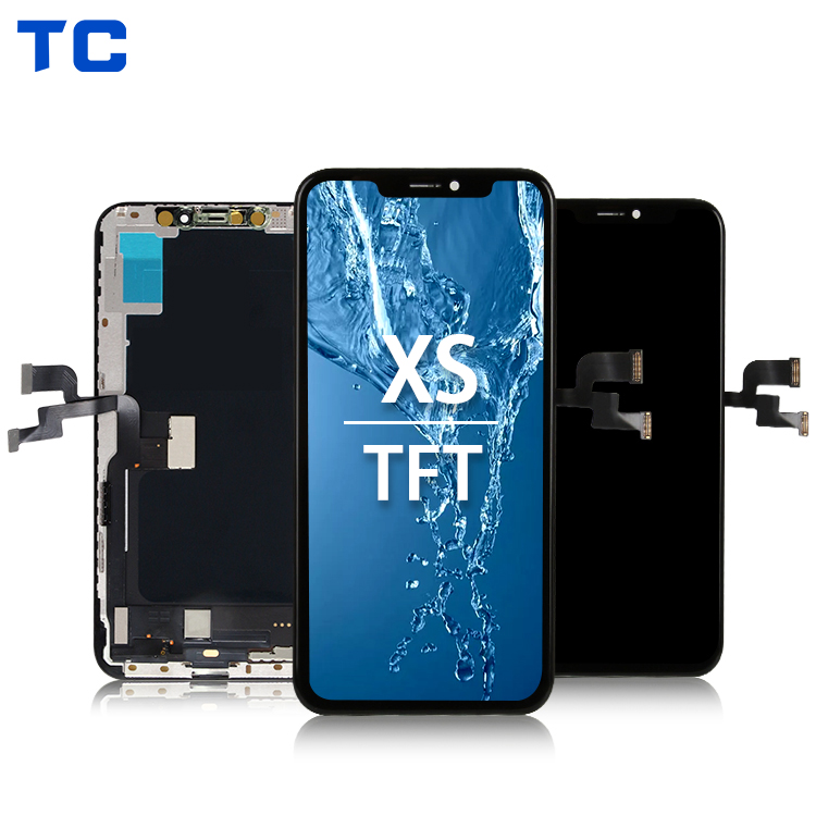 IPhone XS ਡਿਸਪਲੇ ਫੀਚਰਡ ਚਿੱਤਰ ਲਈ TC ਫੈਕਟਰੀ ਥੋਕ TFT ਸਕ੍ਰੀਨ ਬਦਲਣਾ