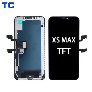 TC Factory Wholesale TFT Screen Replacement Bakeng sa IPhone XS Max Display