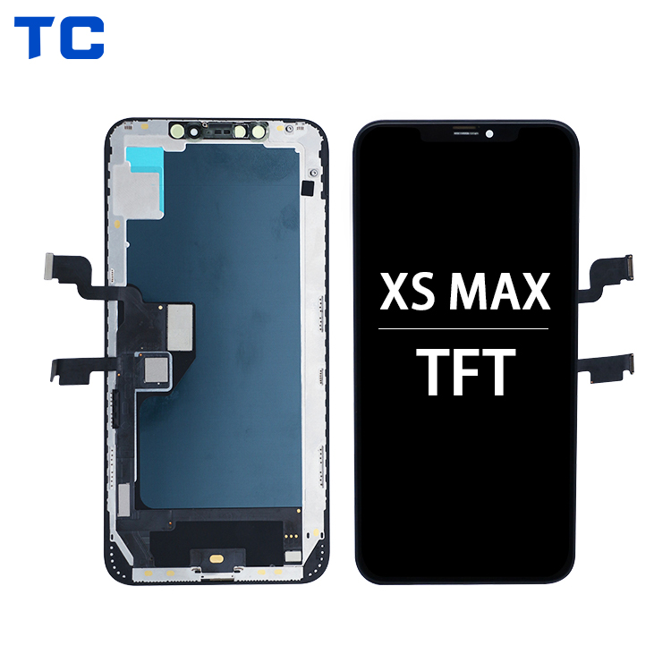 TC rūpnīcas vairumtirdzniecības TFT ekrāna nomaiņa iPhone XS Max displejam