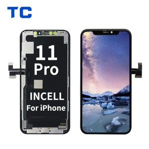 ქარხანა საბითუმო იყიდება iPhone 11 Pro INCELL LCD დისპლეის ეკრანის მომწოდებელი მცირე ნაწილებით