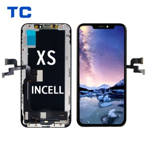 ქარხანა საბითუმო იყიდება iPhone XS INCELL LCD ეკრანის მიმწოდებელი მცირე ნაწილებით