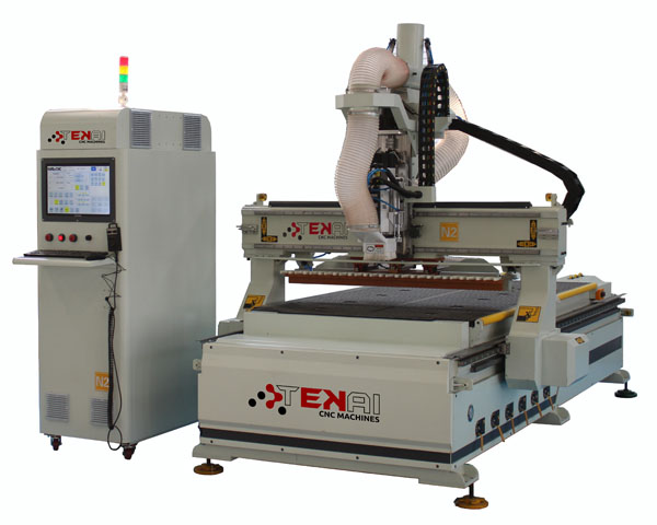 Buy Best Cnc Router With Vacuum System And Dust Collector Suppliers –  TEM1325C ATC woodworking cnc router MDF plate cutting cnc machinery – Tekai