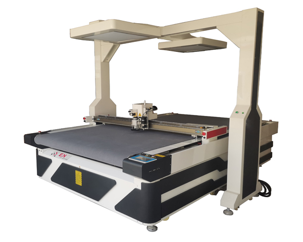 TEZ1625-CCD digital vibrating knife cutting machine na may malaking CCD edge cutting 1625 2030