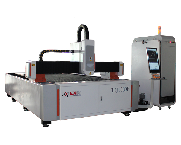 TEJ1530F mesin pemotong laser serat logam SS CS memotong mesin cnc dengan sumber laser serat yang berbeda