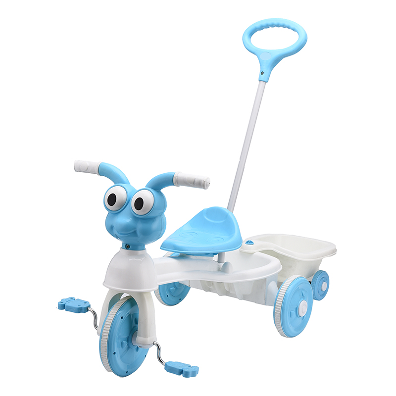 Children tricycle with pushbar SM618S2