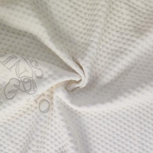 Tecido de colchón Jacquard de punto de algodón orgánico reciclado natural