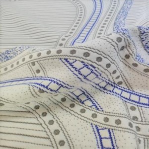 Tessuto per materasso antistatico 2022 nuovi disegni figura geometrica Ticchettio del materasso con cerniera