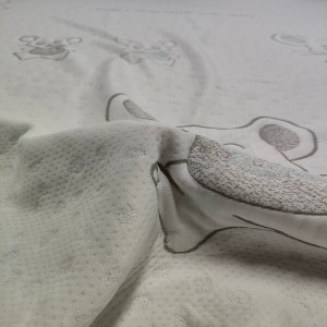 Anak-anak ngrancang kain kasur seri desain bayi 100% poliester anti-bakteri anti-kutu