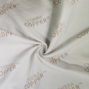 China  High Quality Hundred percent DTY knitting fabric Manufacturer –  natural Anti-bacterial copper mattress knitted fabric China Manufacturer – Tianpu