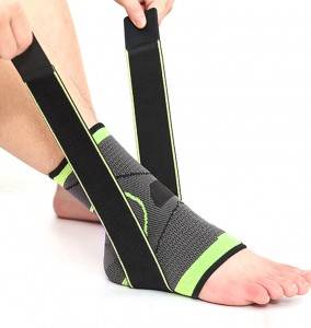 Sports Neoprene Ankle Brace With Elastic Strap AS-01