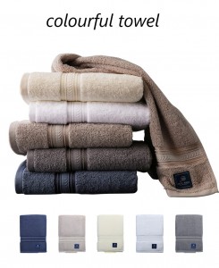 Soft 100  Cotton Baths Towels High Quality 100% cotton hand  towel embroidered for fivestar hotel CM1