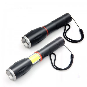 COB Magnetic Flashlight High power 7 Lighting Modes T6 LED Zoomable Waterproof  Work Torch H46