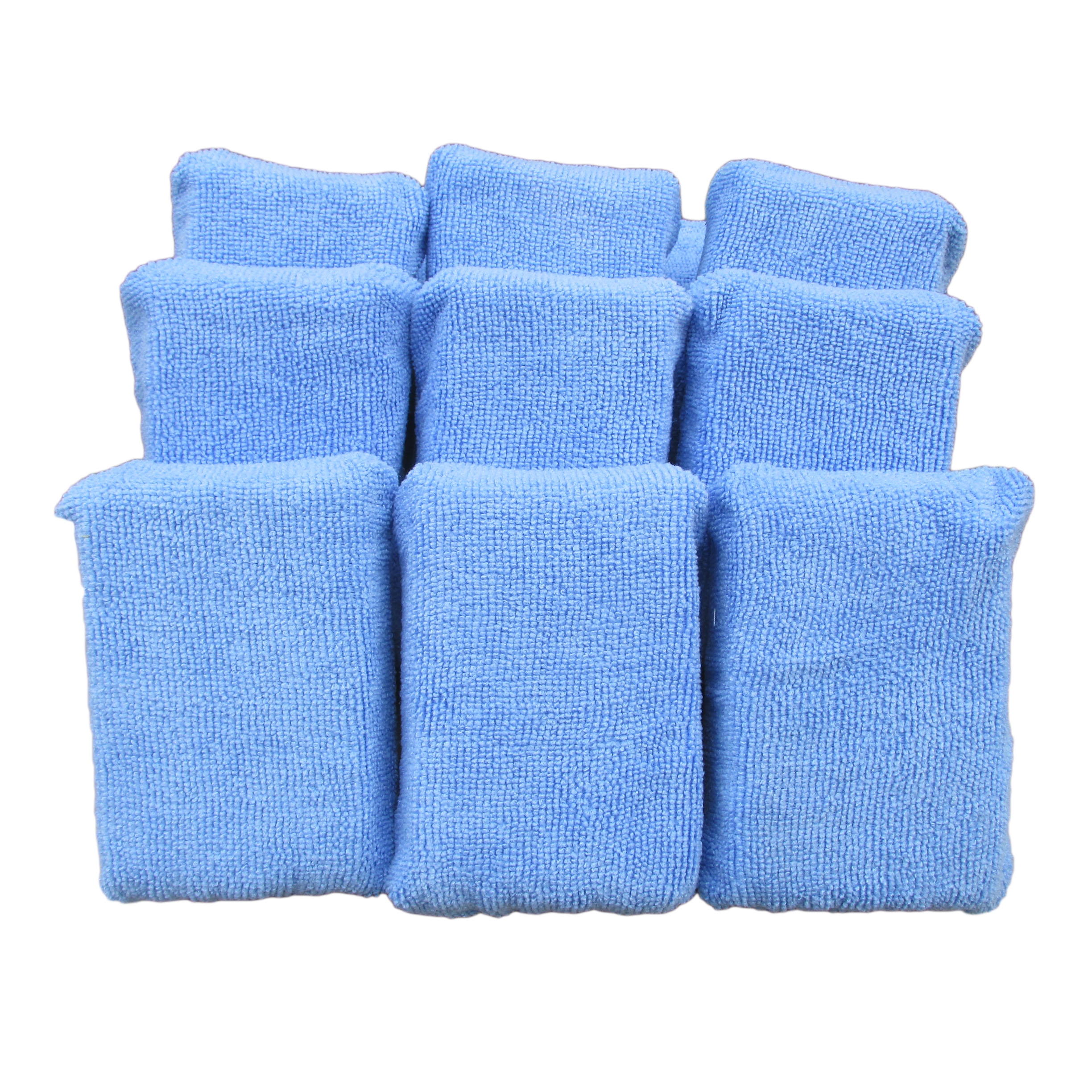 Wholesale rectangular sponge blue waxing product for auto detailing CT-14