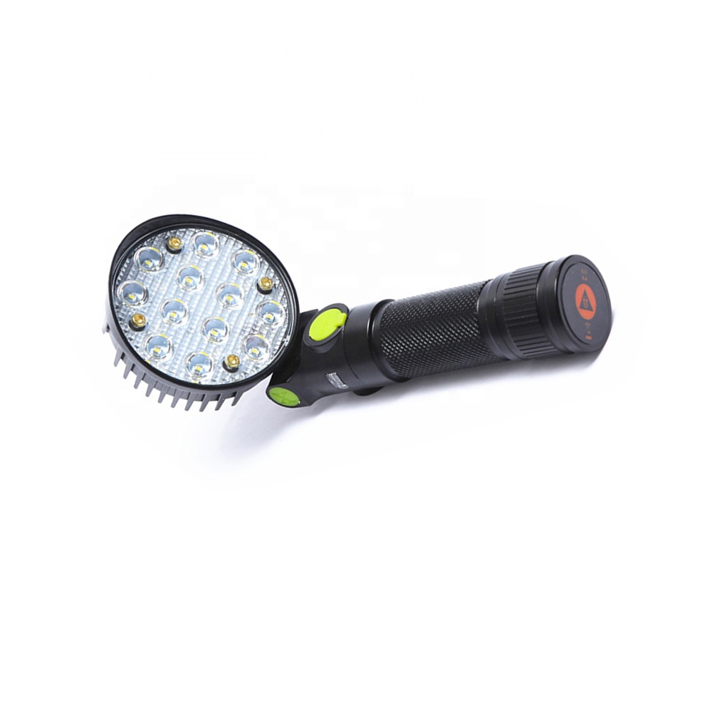 Portable Rechargeable Led working light handheld emergency auto repair USB Worklight cob Flexible work light na may magnetic base WL34