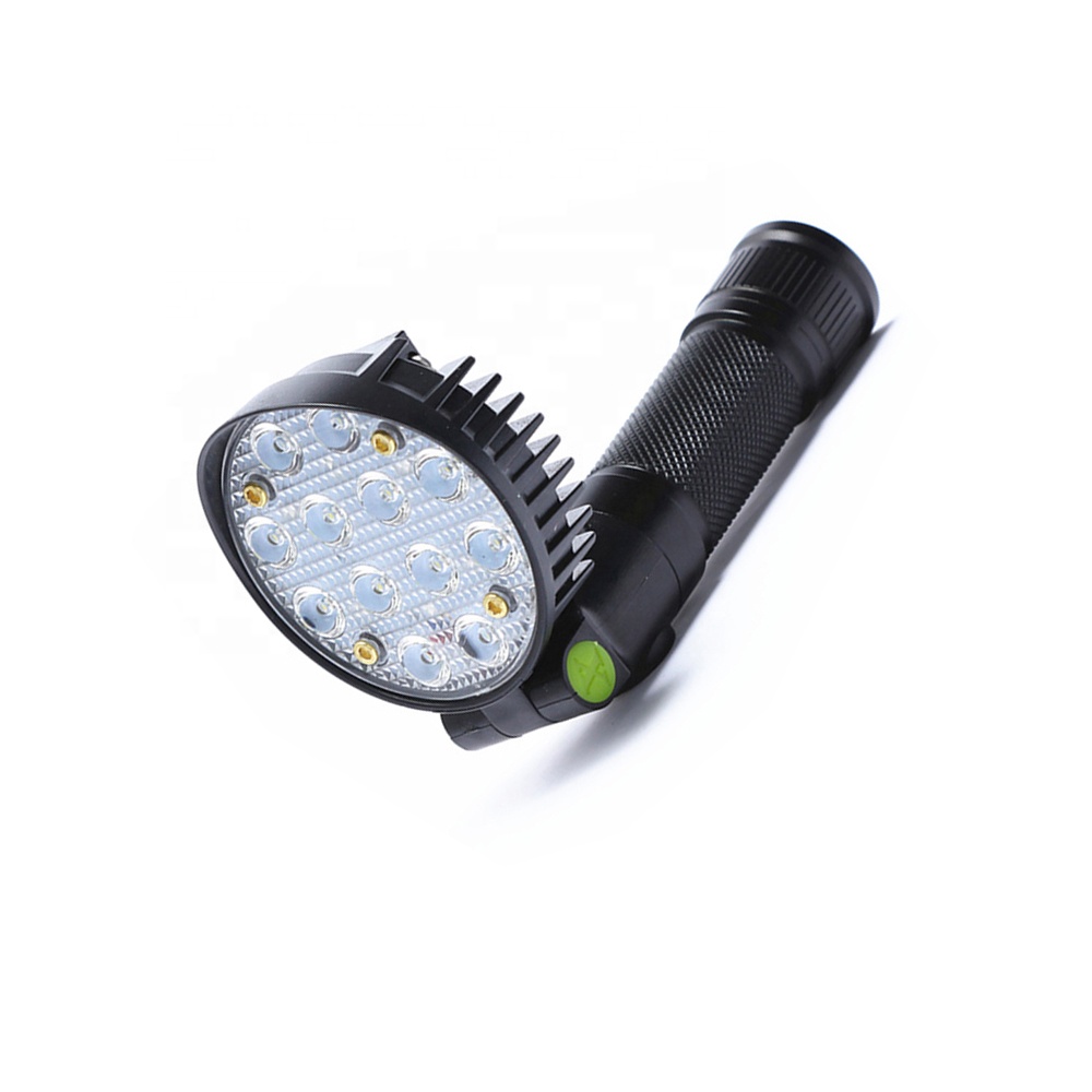 24 LED Portable auto repair COB Hand Held Work Lamp 2200mah Magnetic worklight Head Adjustable 18650 Rechargeable Work Light WL34