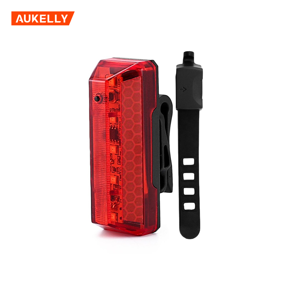 Cycling Lamp 70 LM Rechargeable LED COB Mountain Bike Back reflector Taillight MTB Safety Warning USB Bicycle Rear Light B246