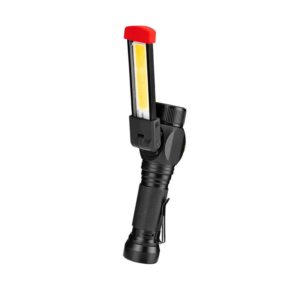 Outdoor led rechargeable car car repair light Tool Foldable Lantern flexible magnetic work Flashlight torch lamp COB work light WL36