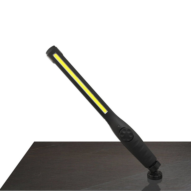 Portable Temporary Magnetic Working Inspection Lamp Ultra Bright lanterna Flashlight Cob Rechargeable flood led work light bar WL8