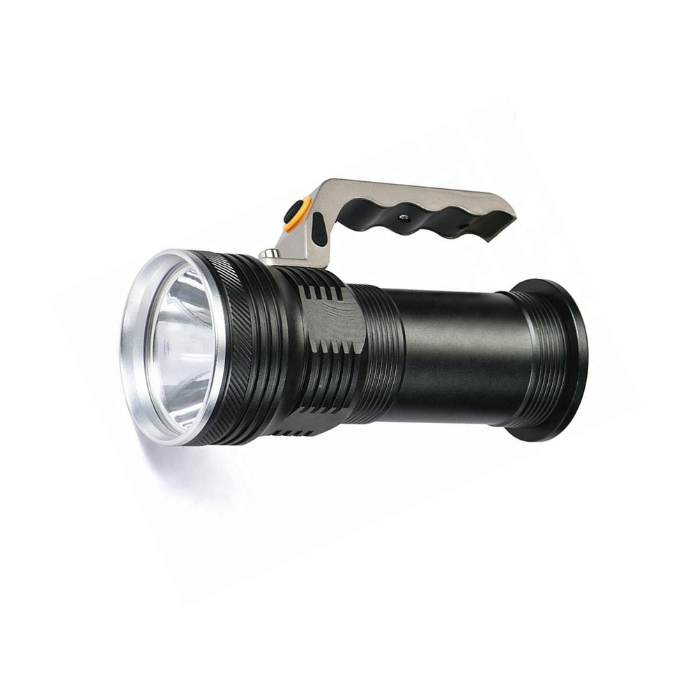 LED Rechargeable High Power Hand Light,Super Brightness Aluminium alloy Hand lamp emergency searchlight