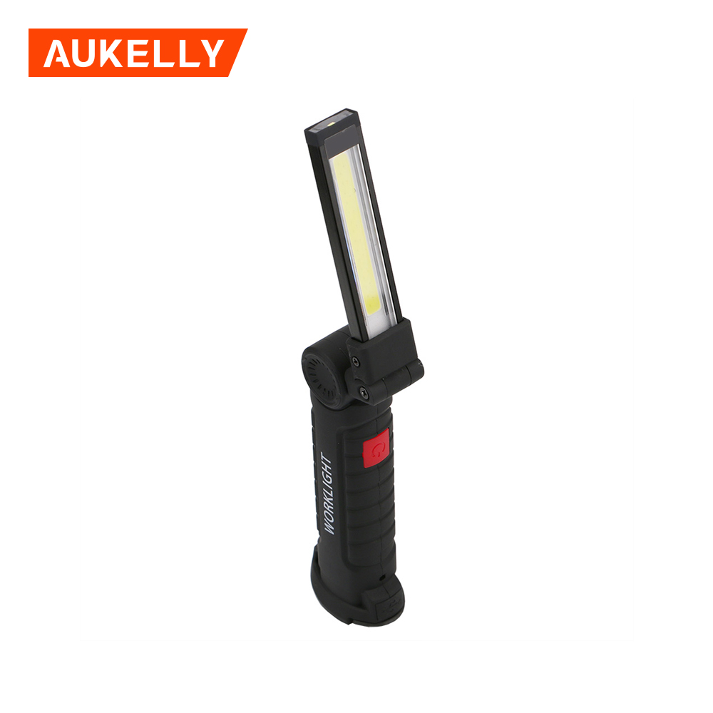 Aukelly Ultra Bright Lanterna high quality cob led working light stand magnetic rechargeable work light WL5