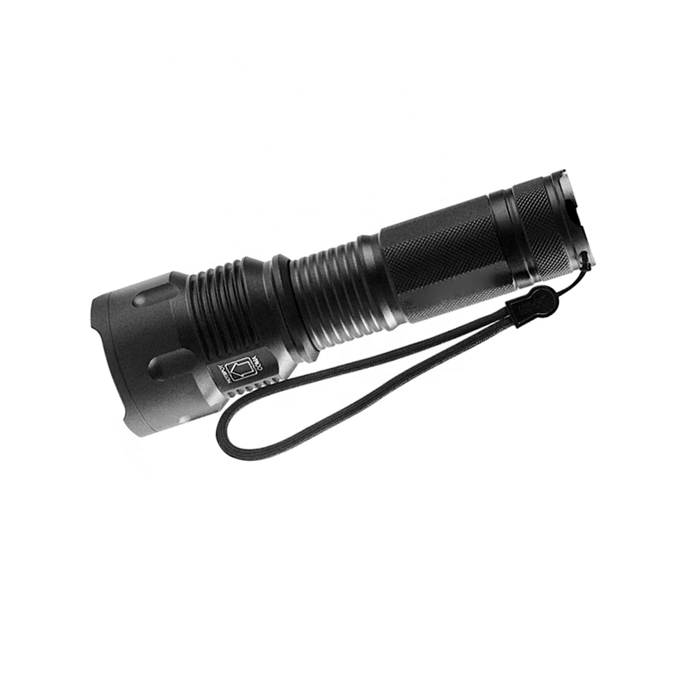 18650 Rechargeable Battery Waterproof Torch Strong Lumen XML T6 Led Flashlight Waterproof Zoom lanterna high power flashlight