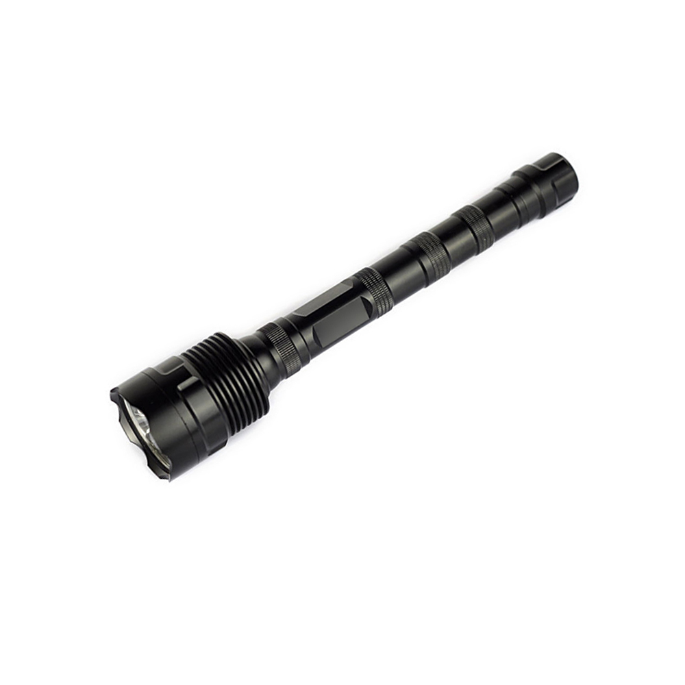 XML T6 Aluminum Waterproof 3×18650 Battery rechargeable 3000 Lumen Hunting Torch long shot 30W Powerful flat led flashlight