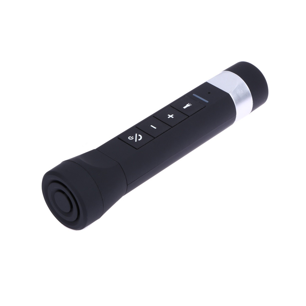 6 en 1 haut-parleur TF USB fonction 2200mAh batterie externe FM Radio multifonctionnel LED vélo torche lampe de poche bluetooth vélo lumière B9