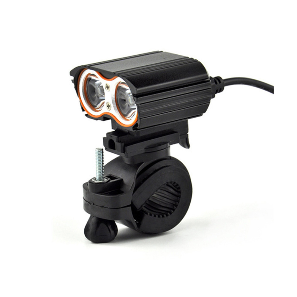 2 T6 LED 2000LM Supper Bright Brightness Working Hours 4 modes bicycle Head front Light rechargeable led bike light B19