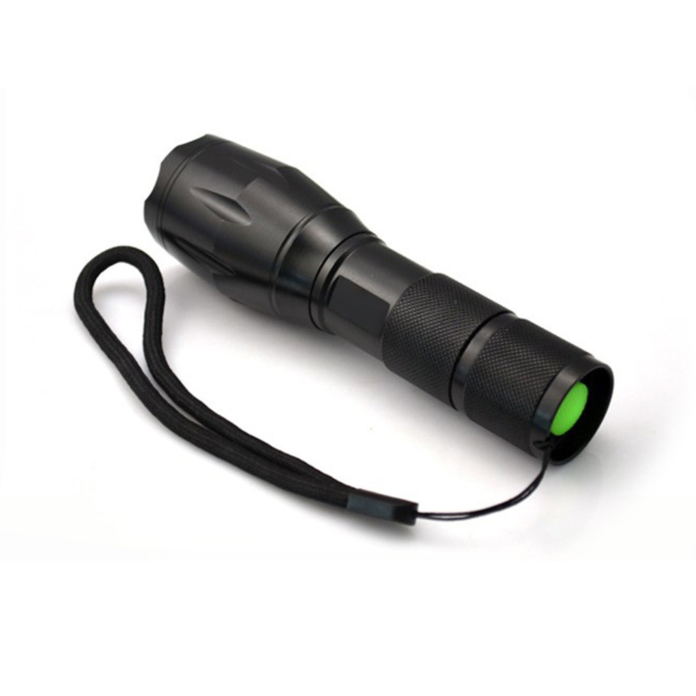 Aluminum Zoomable Waterproof Led Tactical Flash light 18650 adjustable rechargeable car emergency flashlight H8