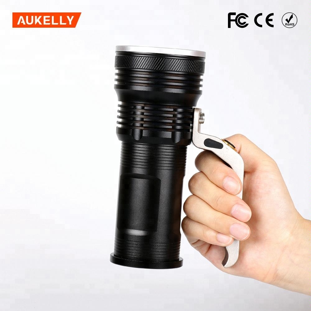 Rechargeable LED Searchlight Tactical Flashlight Spotlight Handheld Electric Torch night searchlight
