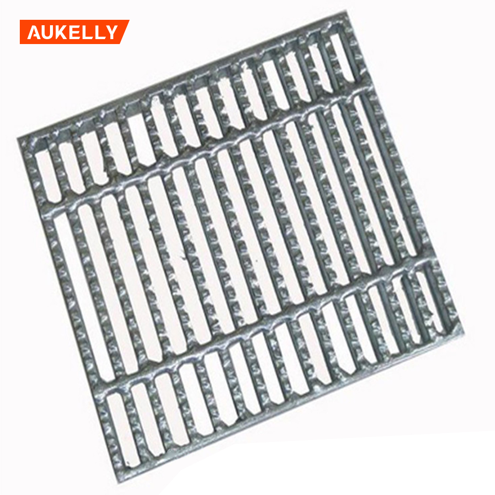 Galvanized steel driveway grates welded steel grating for construction steel grating weight per square meter