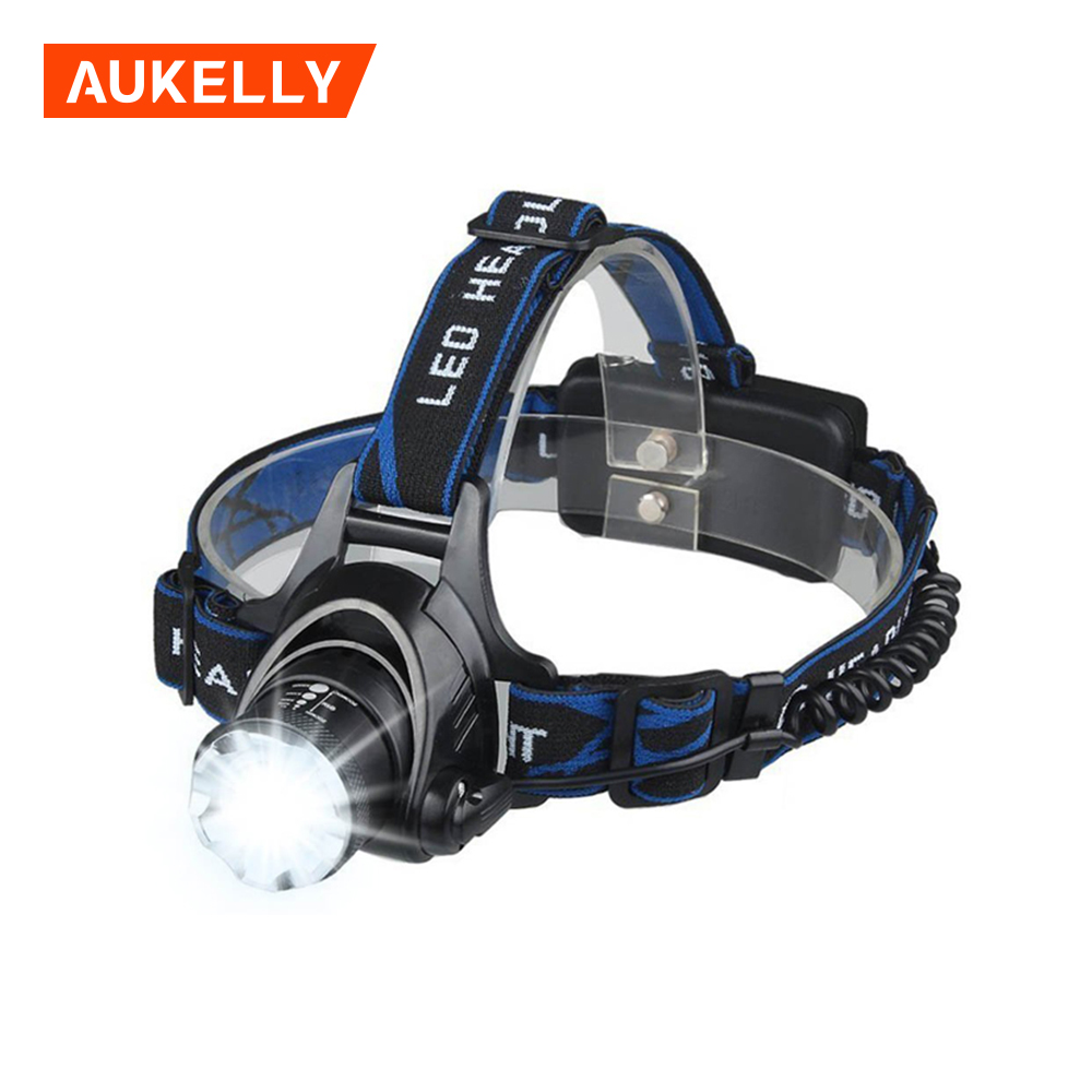 XML-T6 LED Bulb Bright Led Bicycle Light Rechargeable headlight torch Outdoor Running led Head lamp HL9