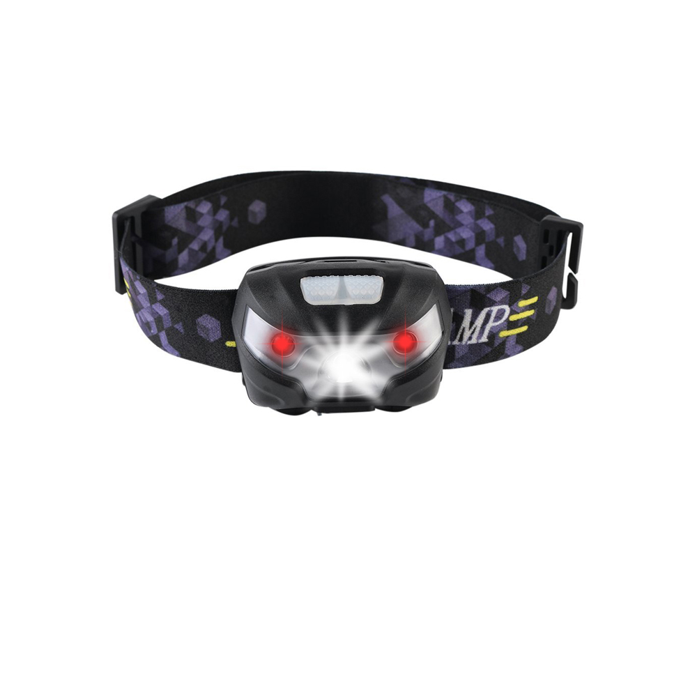 Mini Rechargeable LED Body Motion Sensor Headlight Camping Flashlight Head Light Torch Rama With USB HL22