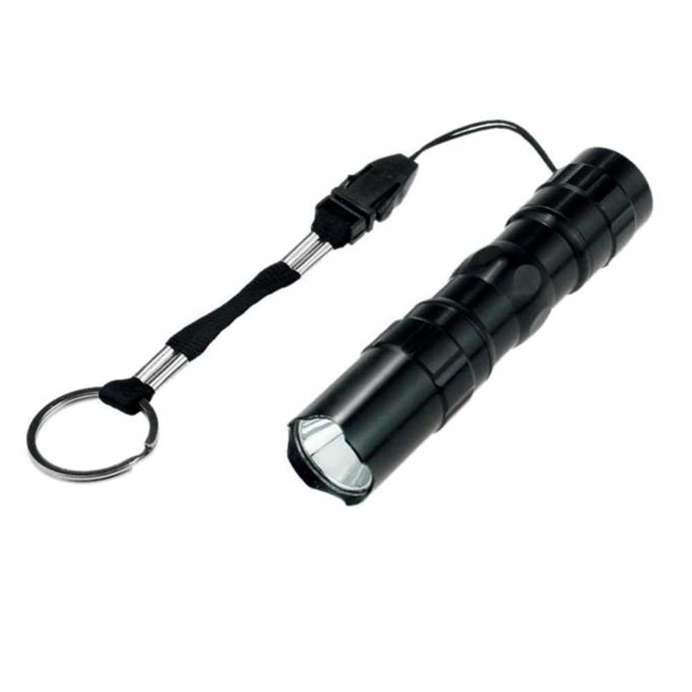 Portable ultra power flash light super bright waterproof key chain aluminum alloy torch headlamp mini led flashlight keychain