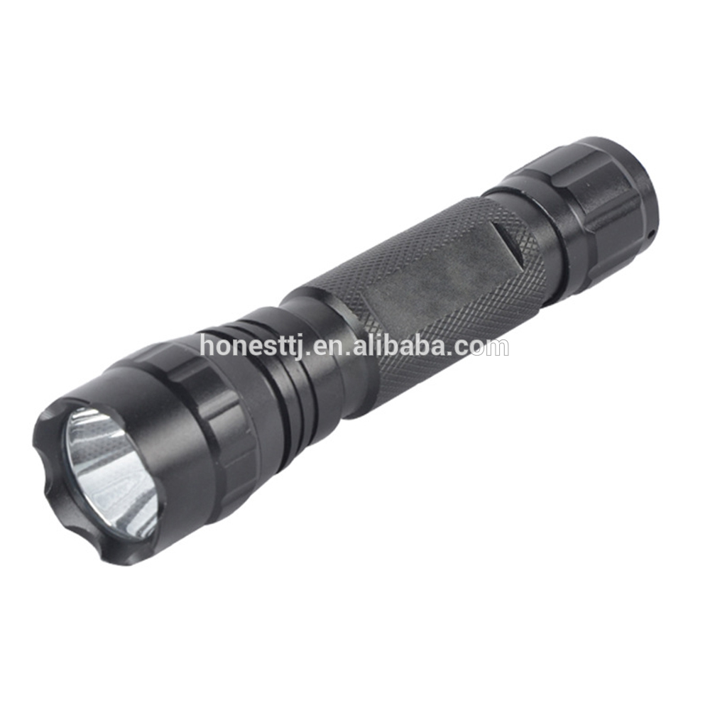 Rechargeable fixed-focus 3 modes UV flashlight led