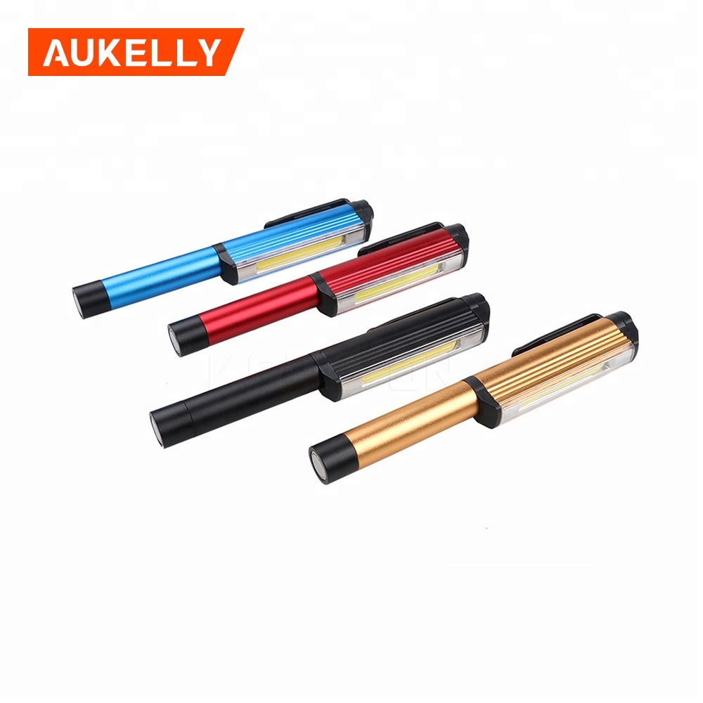 Aukelly Strong Magnetic COB Pen light Lampu kerja tongkol kecemasan WL7