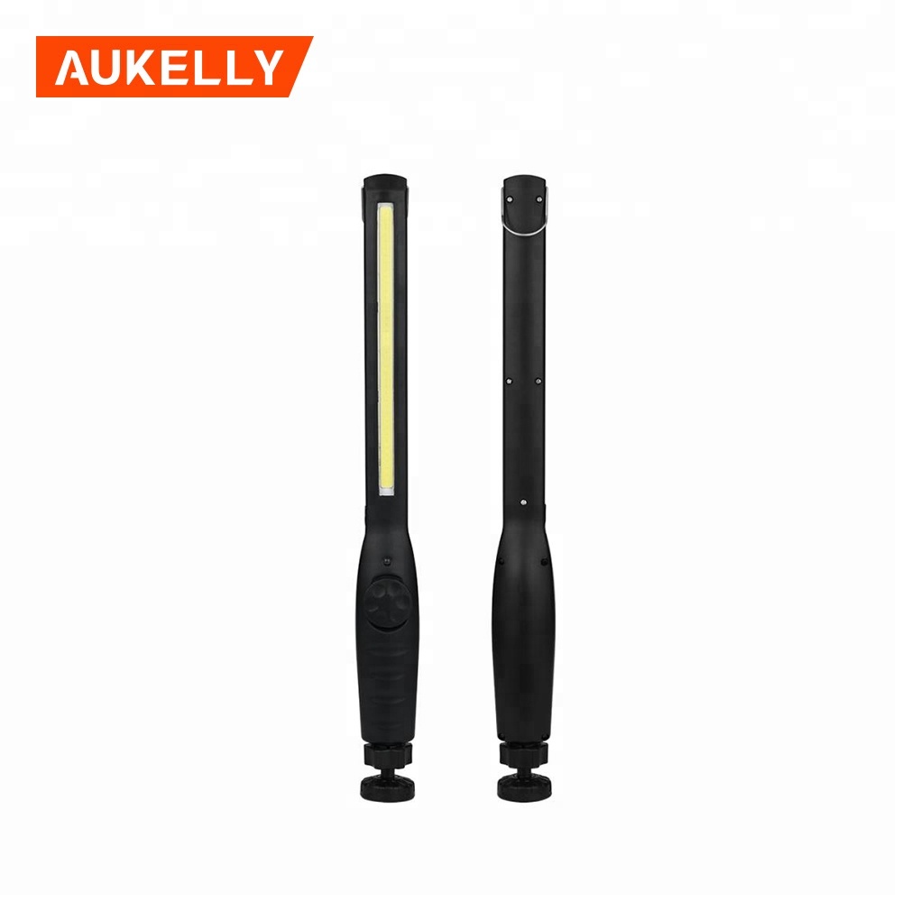 Aukelly USB uppladdningsbar ficklampa hängande led-lampor cob arbetslampa Ficklampa Lampa Bilreparationsbelysning WL8
