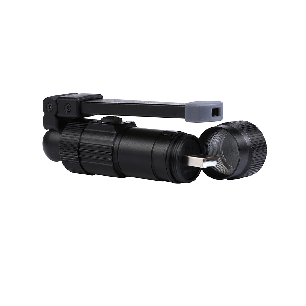 Bärbar magnetisk LED-arbetsplatslampa uppladdningsbar USB-flexibel magnet Auto Inspection-lampa Hopfällbar led-nödarbetslampa WL39
