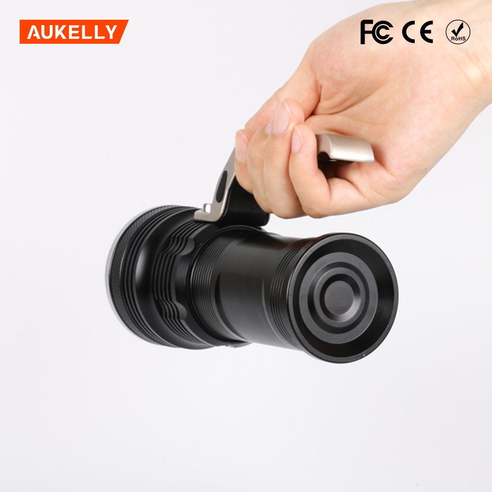Wholesale Handheld Plastic ABS Rechargeable LED Portable army searchlight