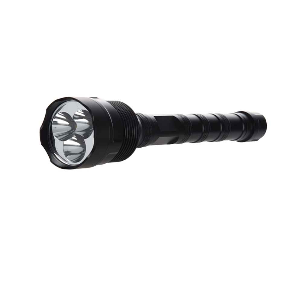 XML T6 Aluminum Waterproof rechargeable el feneri 3000 Lumen 30W Powerful Hunting taschenlampe long shot flat led flashlight